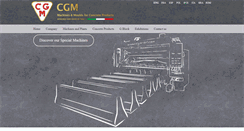 Desktop Screenshot of cgm-srl.com